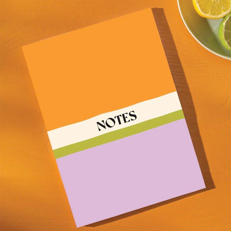 Color Block Lined Notebook - A5 - Waha Lifestyle