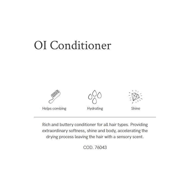Oi Conditioner For All Hair Types - 250ml