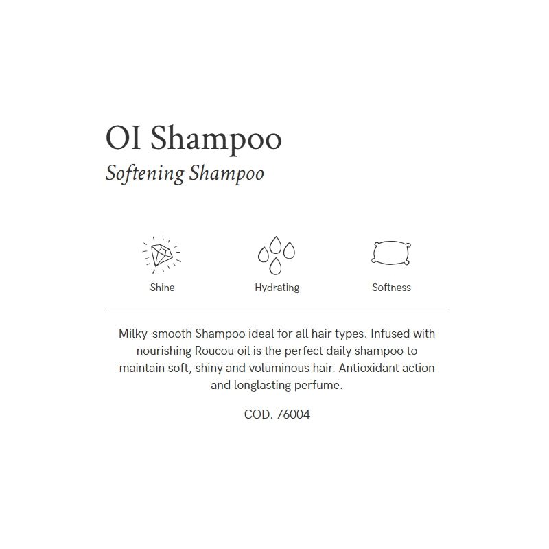 Oi Hair Softening Daily Shampoo - 280ml
