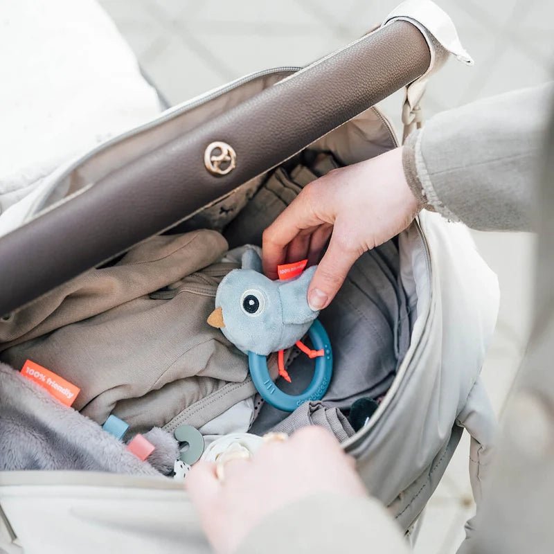 Quilted Water-Resistant Baby Changing Diaper Bag