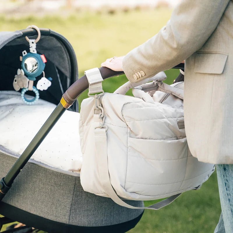 Quilted Water-Resistant Baby Changing Diaper Bag