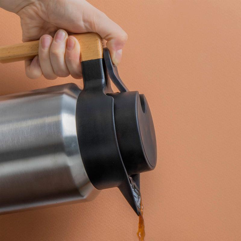 Double - Walled Vacuum Stainless Steel Jug For Hot Drinks - 1.2Ltr - Waha Lifestyle
