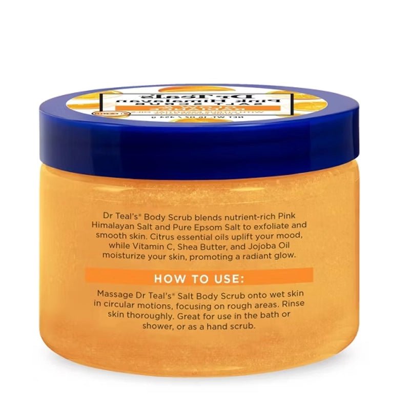 Glow and Radiance Pure Epsom Salt Scrub with Vitamin C - 454g