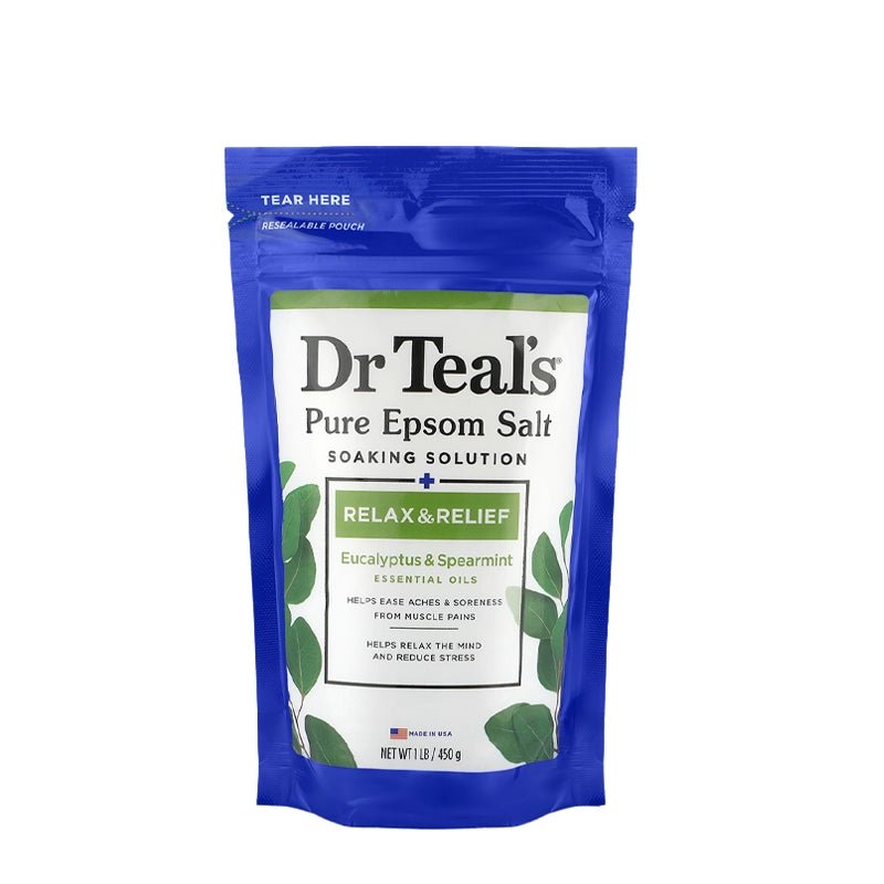 Pure Epsom Salt Eucalyptus & Spearmint Soaking Solution