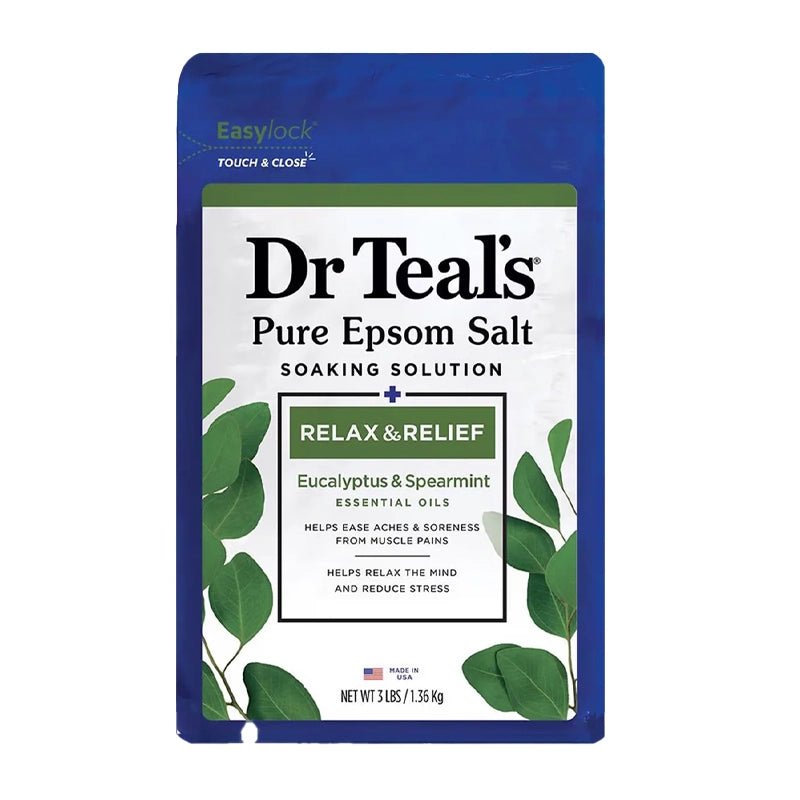 Pure Epsom Salt Eucalyptus & Spearmint Soaking Solution