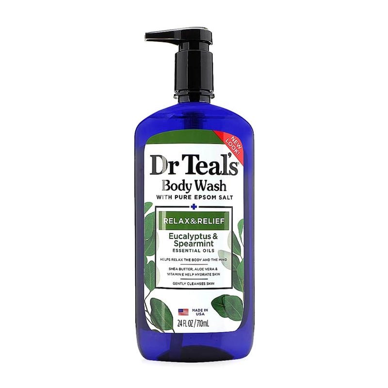 Relax & Relief Body Wash with Eucalyptus & Spearmint Essential Oils - 710ml
