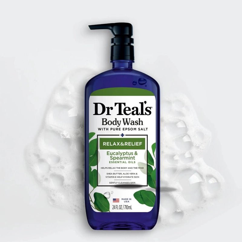 Relax & Relief Body Wash with Eucalyptus & Spearmint Essential Oils - 710ml