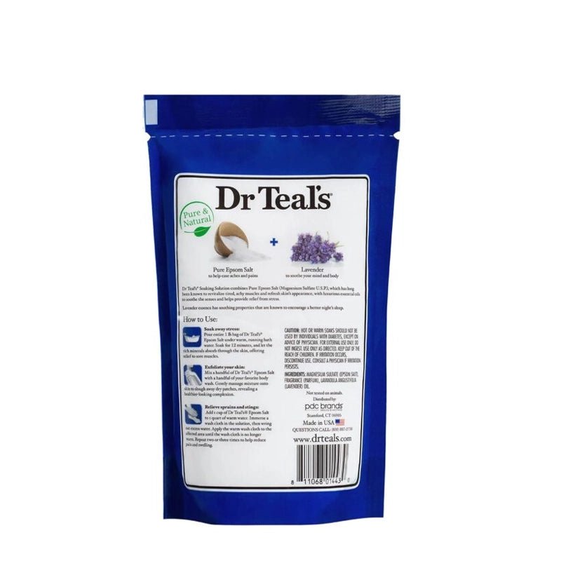 Soothe & Sleep Pure Epsom Salt Lavender Soaking Solution - 450g