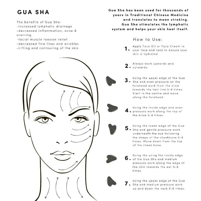 Ela Life Black Obsidian Gua Sha & Roller Set - Waha Lifestyle