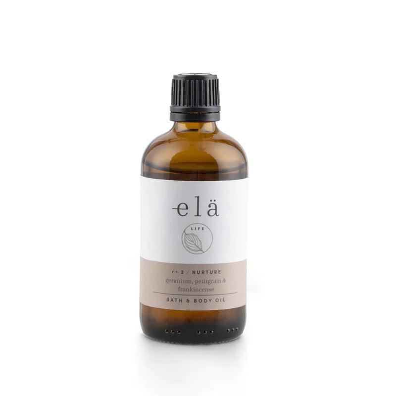 Ela Life Nurture No.2 Body & Bath Oil - 100ml - Waha Lifestyle