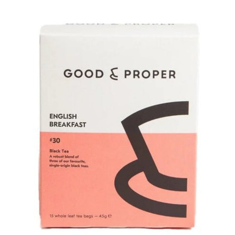 GOOD & PROPER TEA English Breakfast Tea - 15bags - Waha Lifestyle