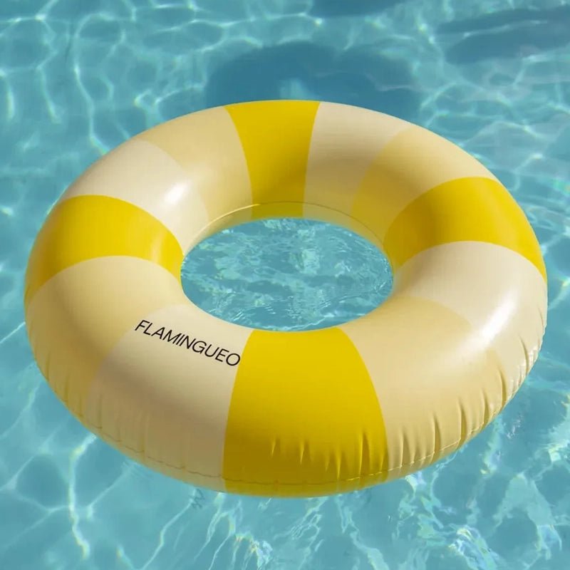 Celia Inflatable Donut Pool Float Swim Ring for Pool & Beach