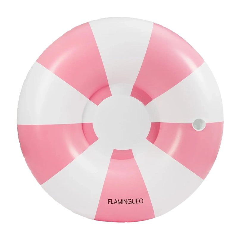 Mambo Inflatable Donut Pool Float with Mesh Seat for Pool & Beach