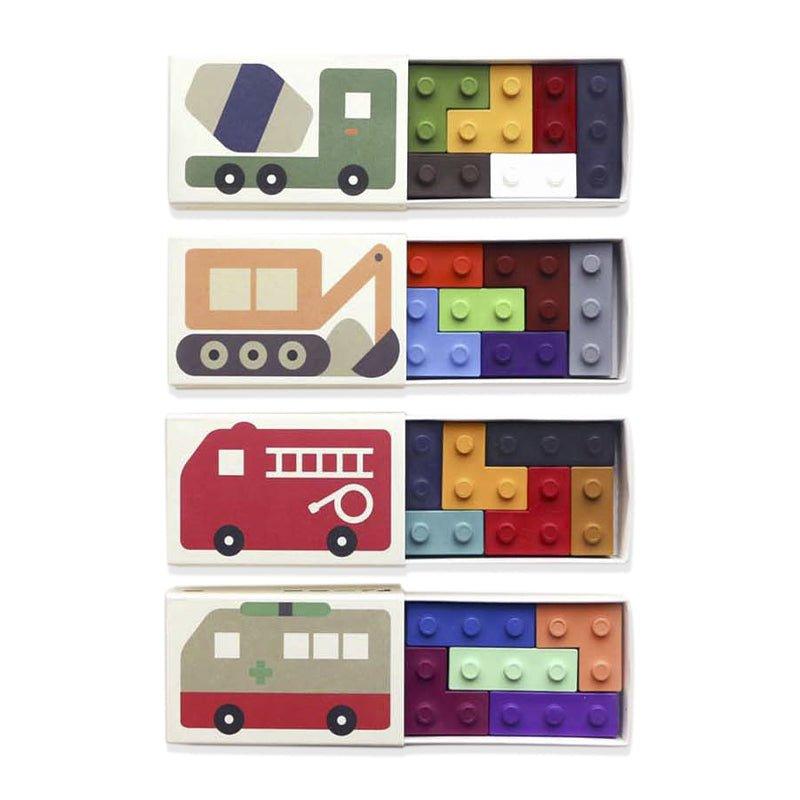 Goober Pocket Crayon Blocks – Cars - Waha Lifestyle
