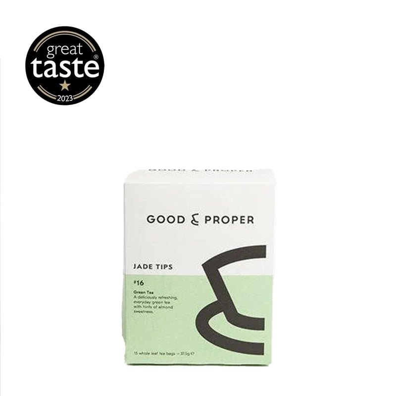 GOOD & PROPER TEA Jade Tips Green Tea - 15bags - Waha Lifestyle - Kuwait