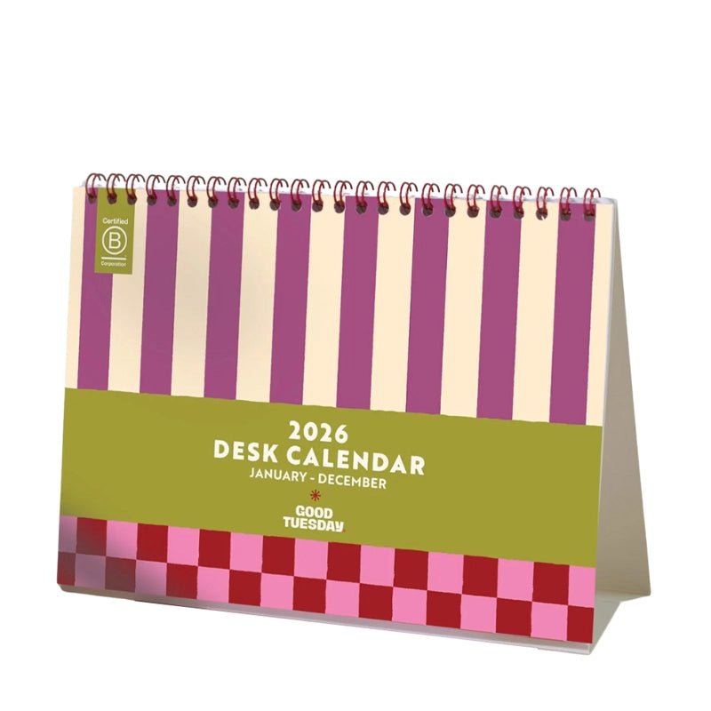 2026 Desk Calendar - A5