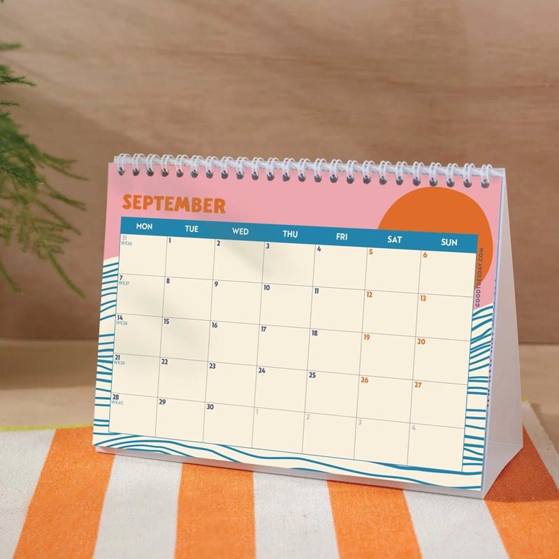 2026 Desk Calendar - A5