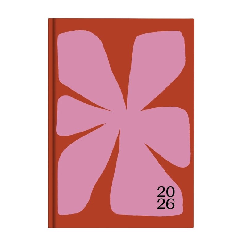 2026 Hardcover Week to View Diary - A5
