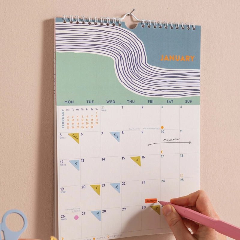 GOOD TUESDAY 2026 Wall Calendar - A4 in Kuwait - Waha Lifestyle