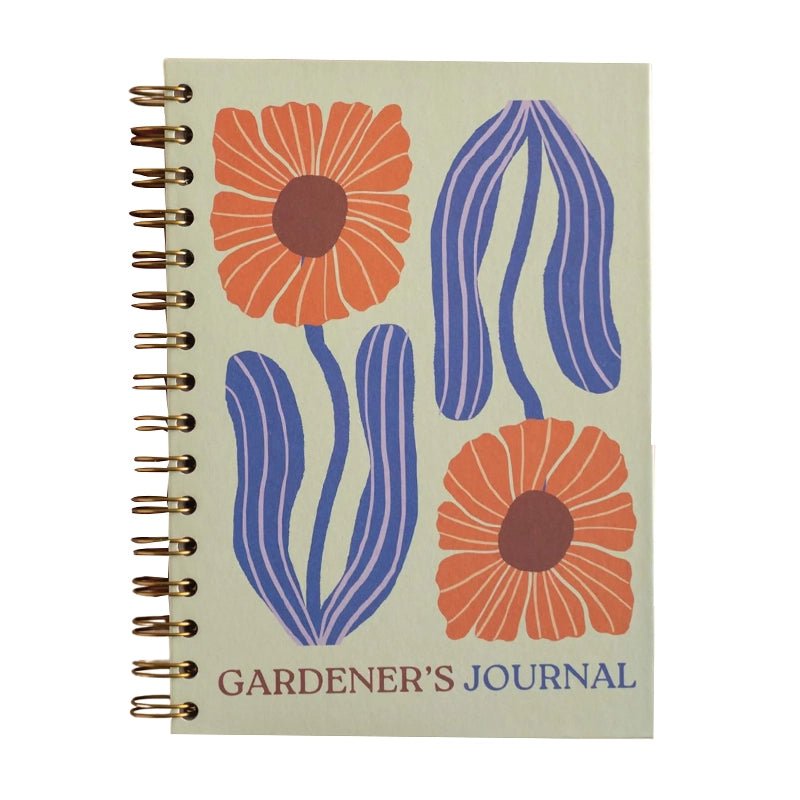 In Bloom Gardeners Journal with Hardback Cover - A5