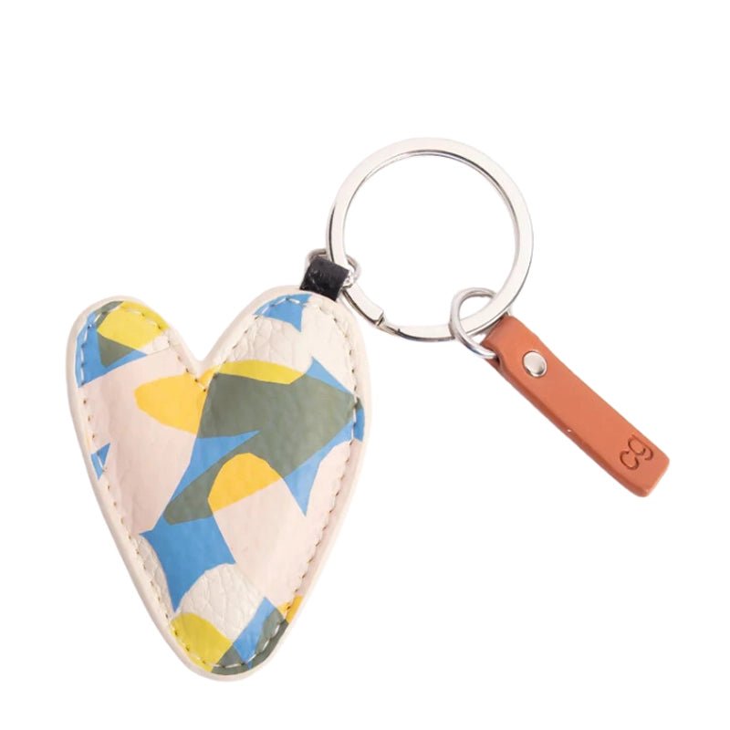 CAROLINE GARDNER Heart - Shaped Keyring - Waha Lifestyle