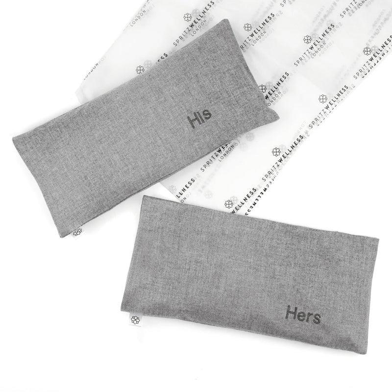 His & Hers Aromatherapy Eye Pillows - Waha Lifestyle