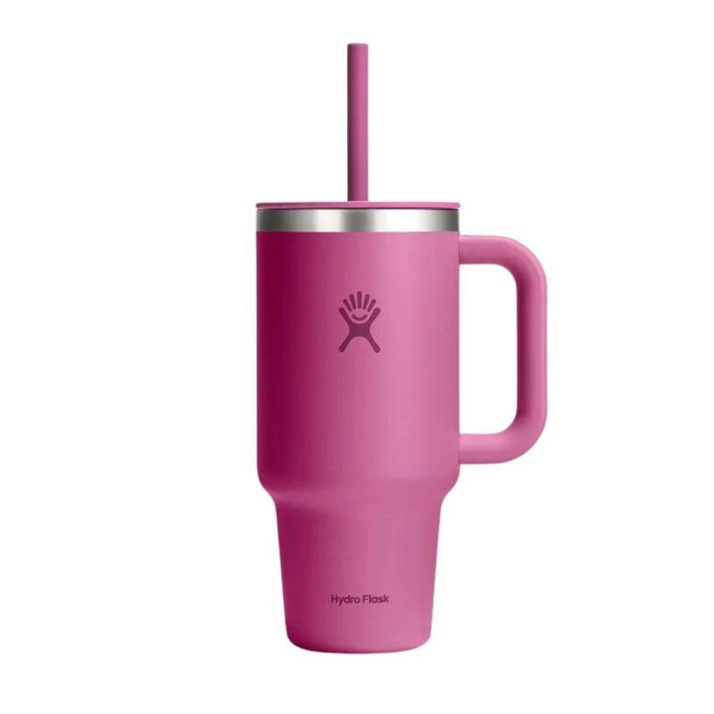 All Around Insulated Travel Tumbler With Handle & Straw - 950ml
