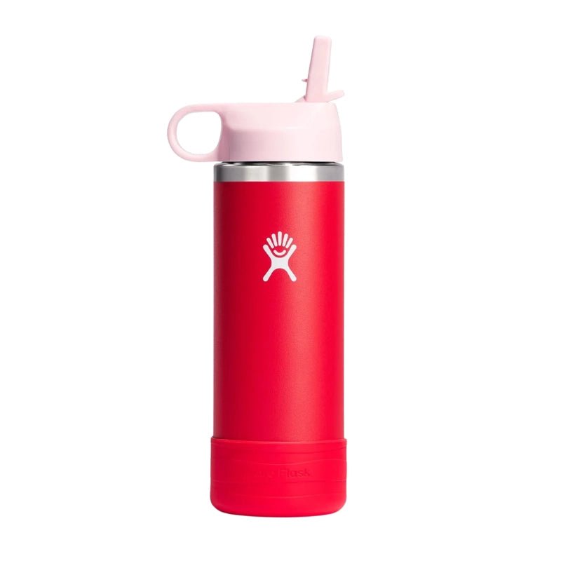 HYDRO FLASK Insulated Kids Water Bottle With Wide Mouth & Straw Cap - 532ml in Kuwait - Waha Lifestyle