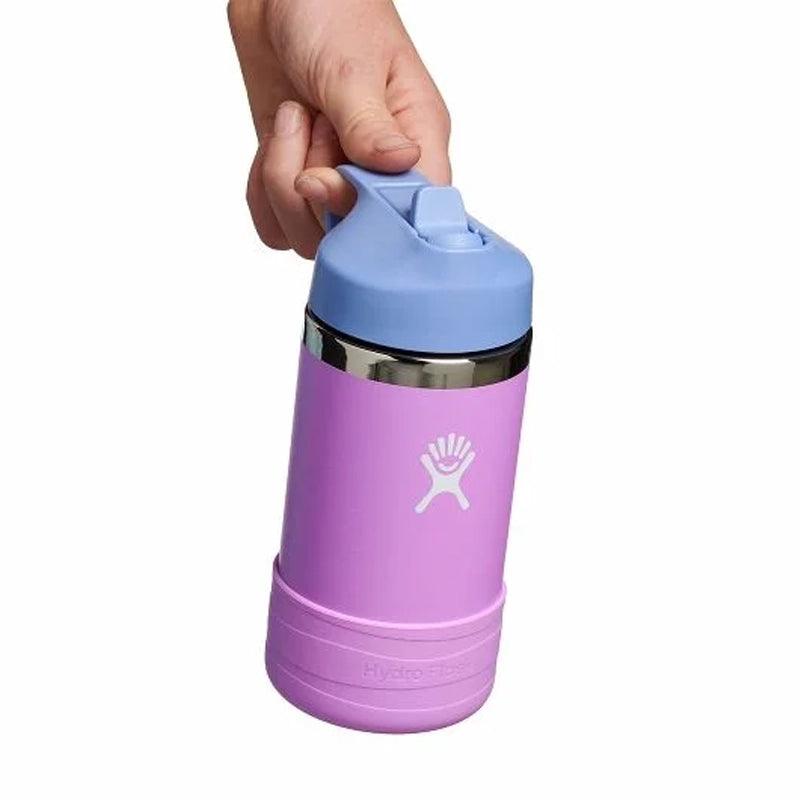 Insulated Kids Water Bottle With Wide Mouth & Straw Cap - 354ml - Waha Lifestyle