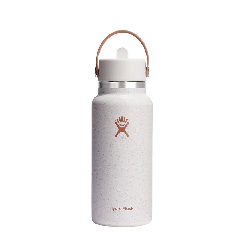 HYDRO FLASK Insulated Water Bottle With Wide Mouth & Straw Cap - 950ml - Waha Lifestyle