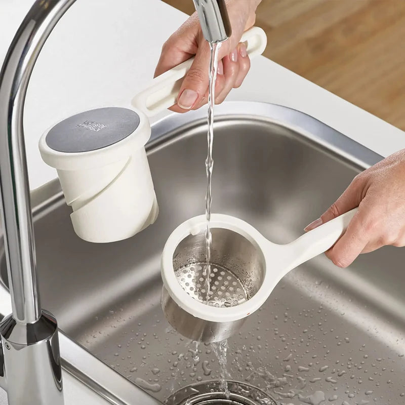 Helix Twist-Action Potato Ricer - White
