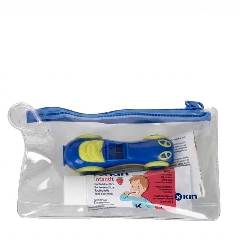 Children Toothbrush + Toothpaste Travel Kit