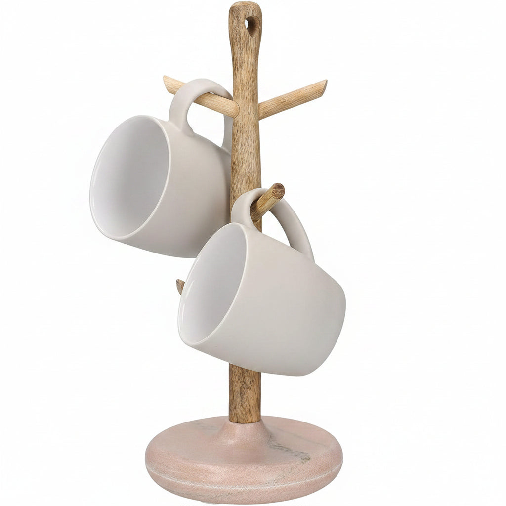 KITCHEN CRAFT Serenity Wooden Mug Holder Tree Stand in Kuwait - Waha Lifestyle
