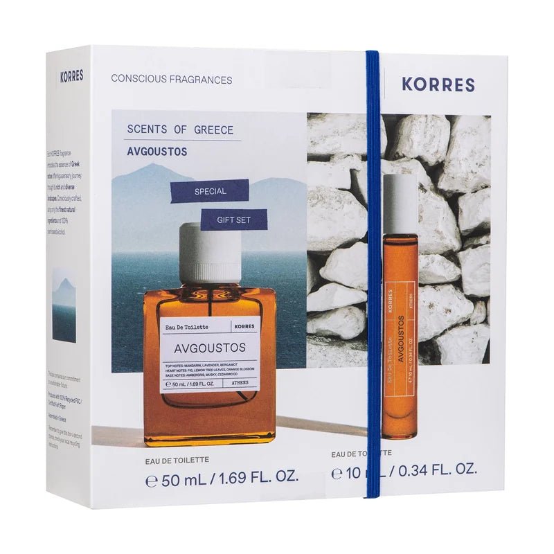 Avgoustos Eau de Toilette Gift Set - 50ml + 10ml