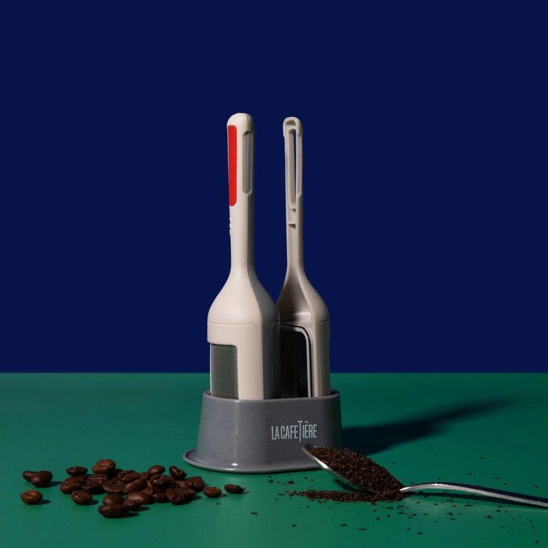 Brewstir 2-in-1 Tea & Coffee Infuser With Storage Resting Stand
