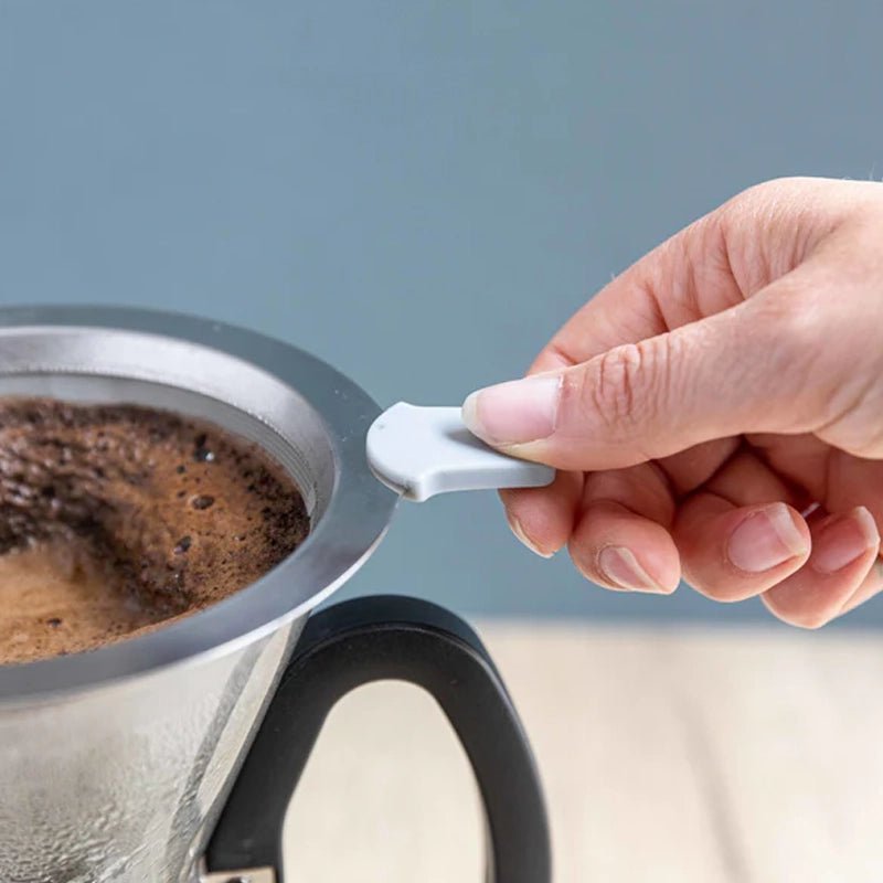 Pour Over Coffee Maker with Stainless Steel Coffee Dripper - 1.1L