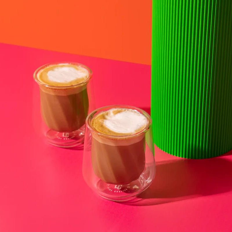 Siena Double-Walled Coffee Glasses - Set of 2