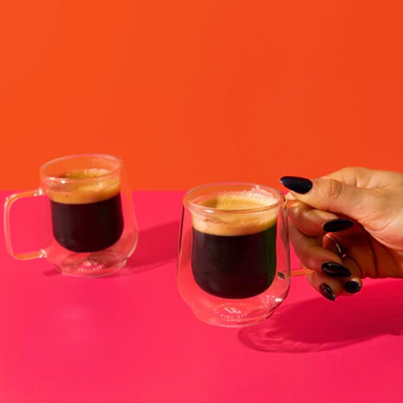 Siena Double-Walled Espresso Glasses - Set of 2