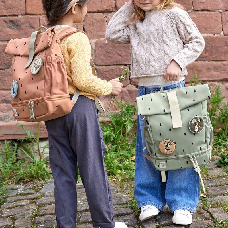 LASSIG Happy Prints Mini Rolltop Kids Backpack in Kuwait - Waha Lifestyle