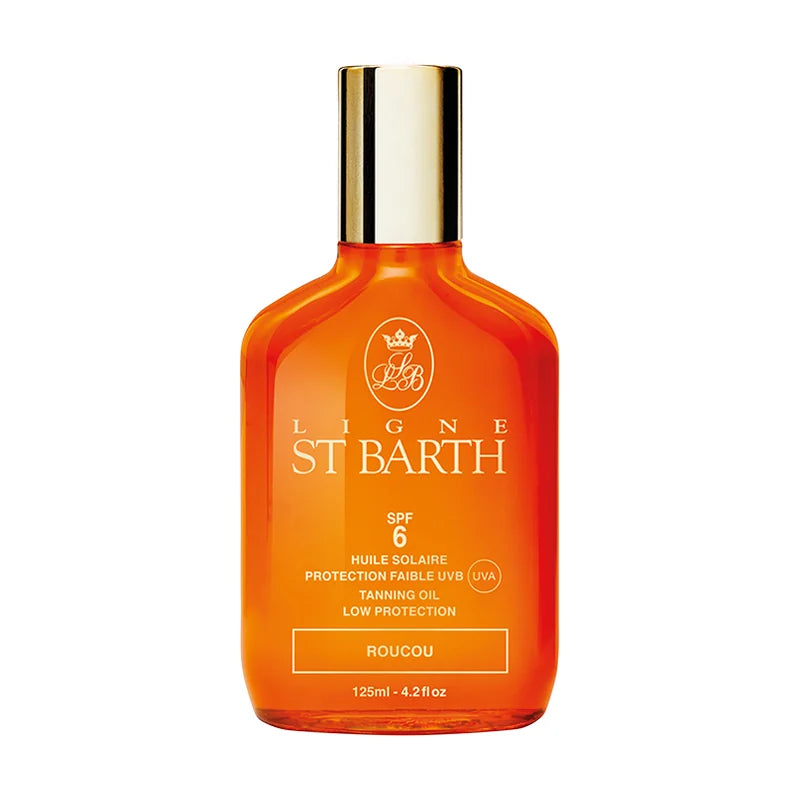 Roucou Tanning Oil with Low Protection SPF6 - 125ml