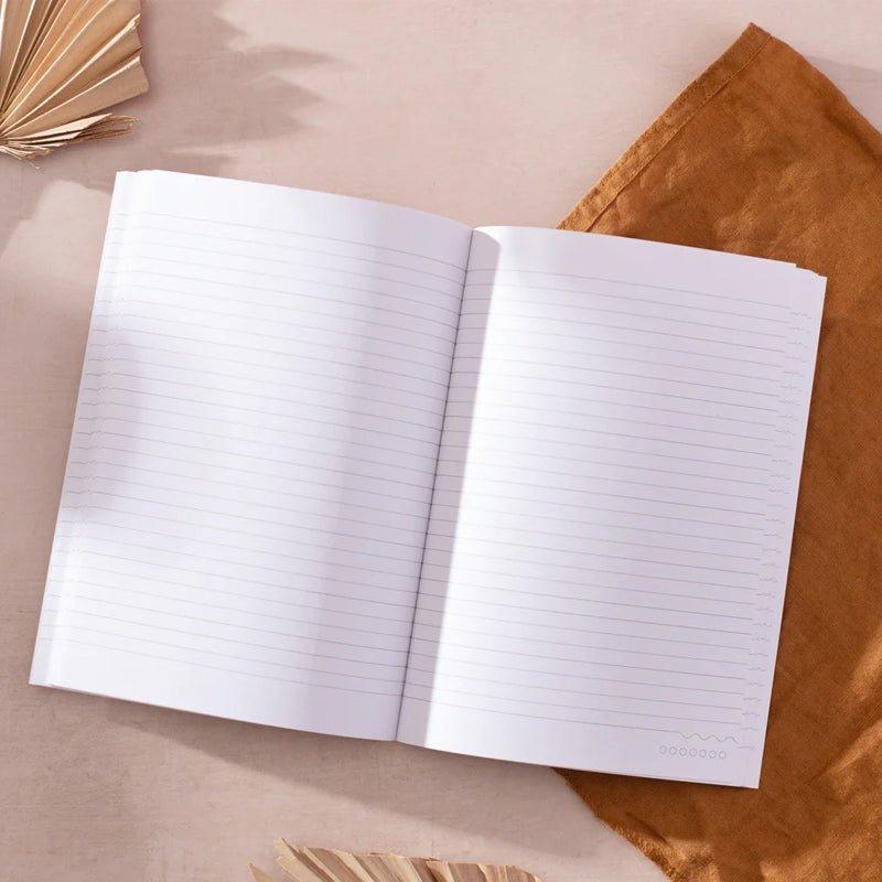 Lined Lay Flat Notebook - A5 - Waha Lifestyle