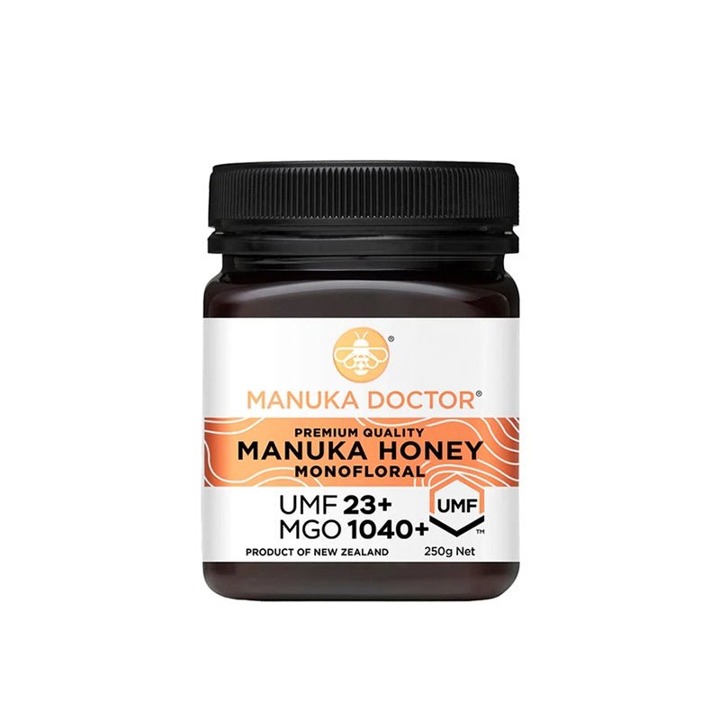 MANUKA DOCTOR New Zealand Manuka Honey Monofloral UMF+23 - 250g - Waha Lifestyle - Kuwait
