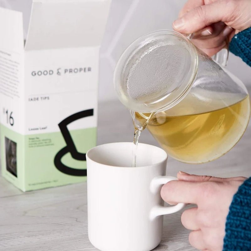 GOOD & PROPER TEA Mao Jian Jade Tips Loose Leaf Green Tea - 75g - Waha Lifestyle