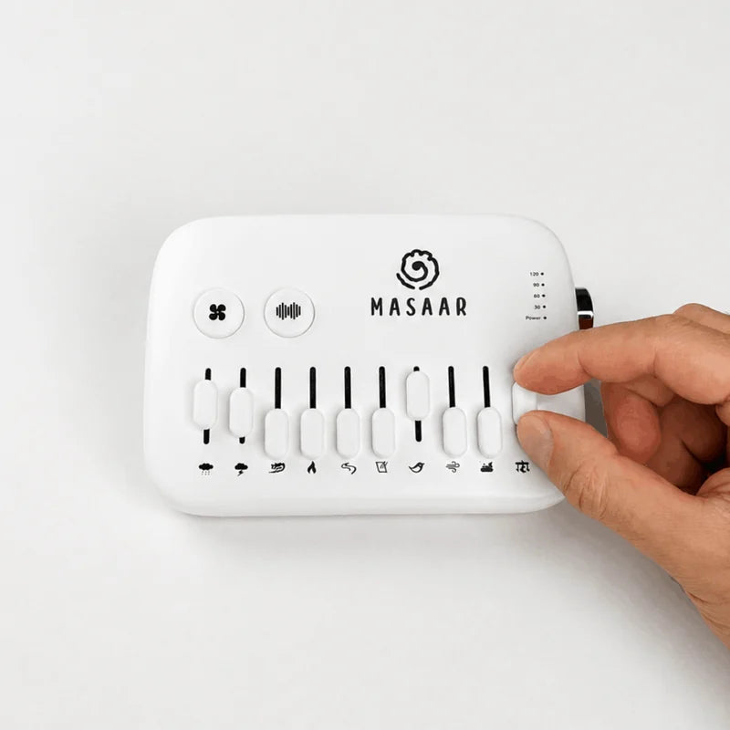 White Noise Sound Machine with 24 Soothing Sounds & Sleep Timer
