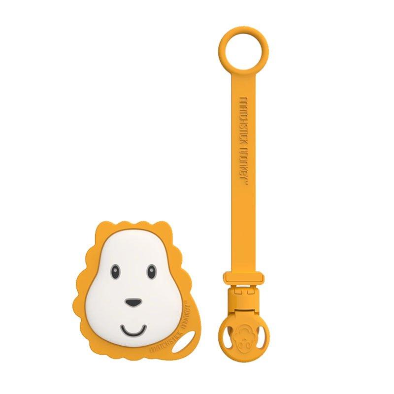 Matchstick Monkey Flat Face Teether & Soother Clip - Waha Lifestyle
