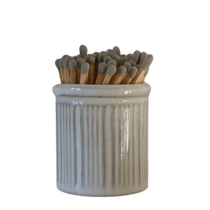 MEANWHILE Handmade Ceramic Match Striker Holder Pot in Kuwait - Waha Lifestyle