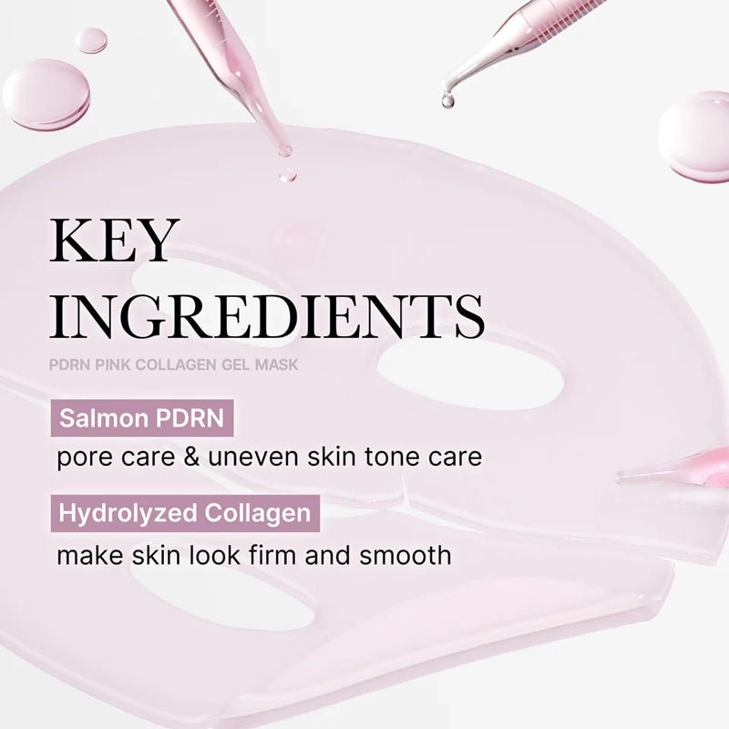 PDRN Pink Collagen Jelly Gel Mask for Hydration, Firming & Glow - 28g