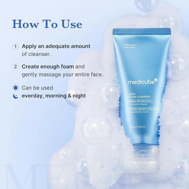 Zero Foam Daily Pore Care Facial Cleanser - 120ml