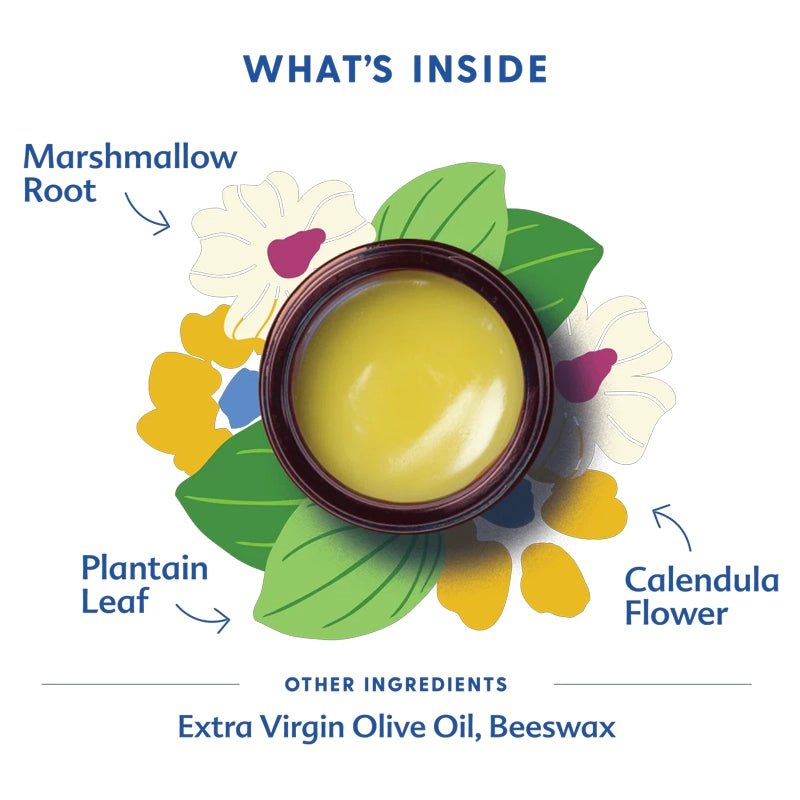 Green Salve Organic Herbal Balm for Outdoor Skin Care - 29.5ml