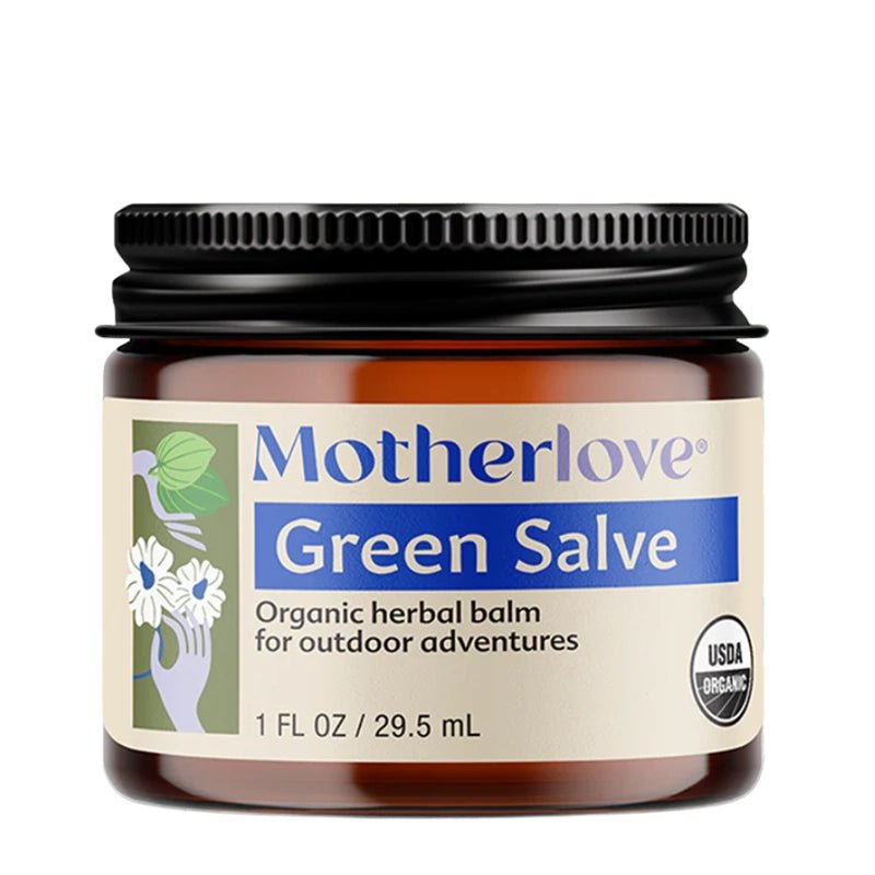 Green Salve Organic Herbal Balm for Outdoor Skin Care - 29.5ml
